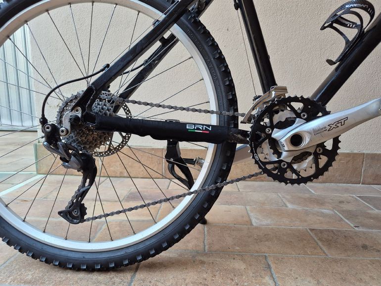 Used Bici assemblata Custom Shimano Deore XT 2006 Mountainbike, Black, 26 — image 9 of 19