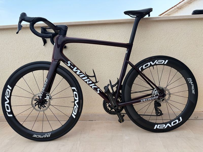 Tweedehands Specialized S-Works Tarmac SL8 – SRAM RED AXS 2025 2025 Road & Gravel