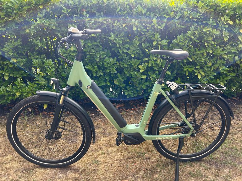 Winora Sinus R8f Eco 2023 Urban usato, Verde — immagine 2 di 7