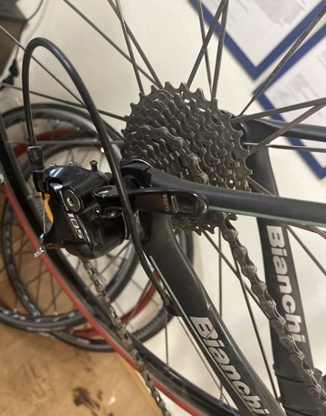 Gebrauchtes Bianchi Oltre XR.1 105 2016 2016 Road & Gravel, Schwarz — Bild 4 von 6