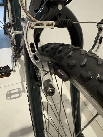 Used Cannondale Caad Shimano Deore LX 1998 Mountainbike, Black — image 9 of 11