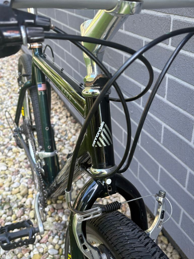 Tweedehands Cannondale Caad Shimano Deore LX 1998 Mountainbike — afbeelding 5 van 9