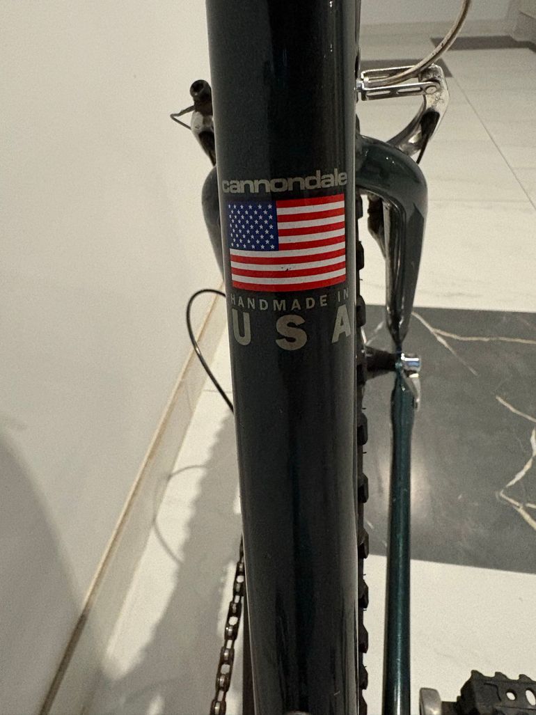 Used Cannondale Caad Shimano Deore LX 1998 Mountainbike, Black — image 10 of 11