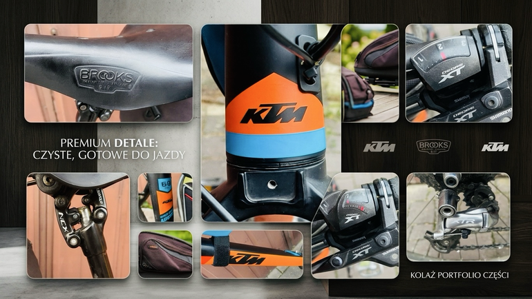 Używany KTM Custom Shimano XTR 2023 Urban — zdjęcie 4 z 9