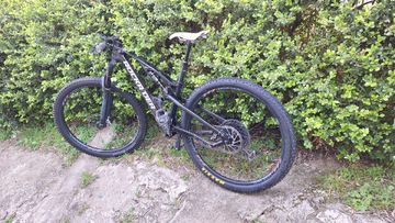 Brugt ROCKRIDER 29" Full Suspension Carbon Mountain Bike XC 920 S LTD SRAM GX AXS 2024 2024 MTB