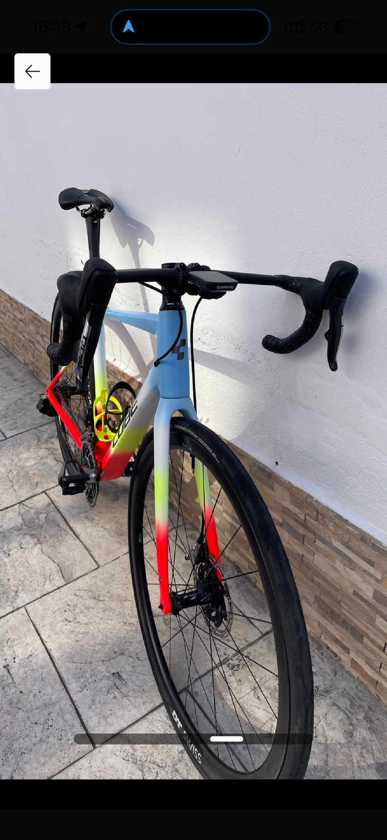 CUBE ATTAIN GTC SL 2020 Frameset 2020 Road & Gravel usato, Bianco — immagine 3 di 6