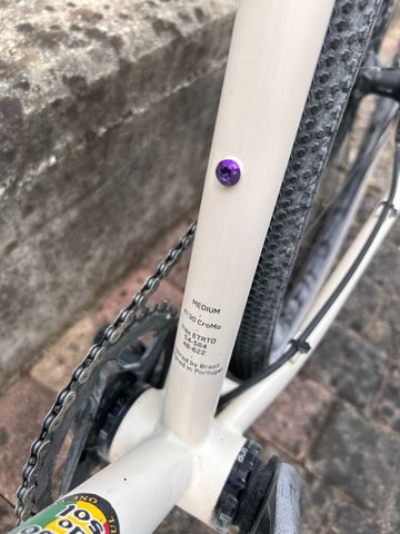 Used Santana Custom SRAM Rival eTap AXS 2021 Road & Gravel, White — image 4 of 7