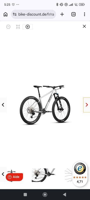 Used Radon CRAGGER 7.0 2024 2024 Mountainbike, Light Gray, 29 — image 1 of 4