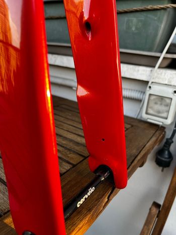 Used Cervélo S5 Force AXS 2026 Frameset 2026 Road & Gravel, Red — image 8 of 13