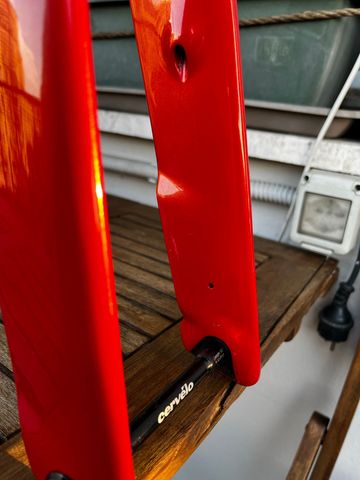 Used Cervélo S5 Force AXS 2026 Frameset 2026 Road & Gravel, Red — image 8 of 13