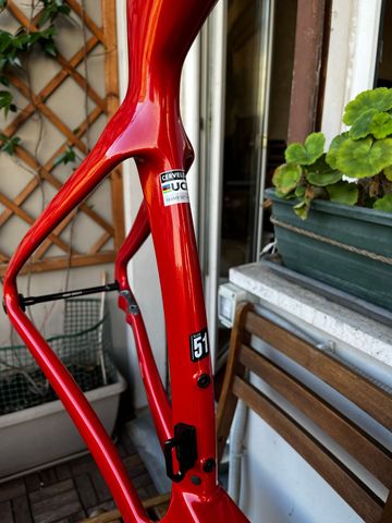 Used Cervélo S5 Force AXS 2026 Frameset 2026 Road & Gravel, Red — image 9 of 13