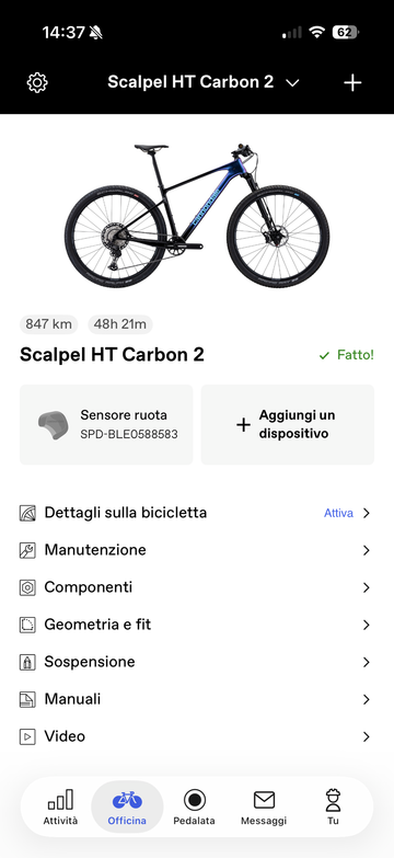 Käytetty Cannondale Scalpel Shimano Deore XT 2025 Mountainbike — kuva 11 / 14