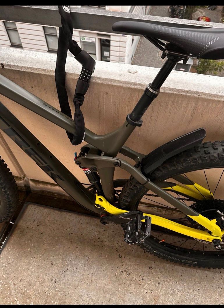 Gebrauchtes Trek Full Stache 8 2019 2019 Mountainbike, Grün, 29 — Bild 5 von 7