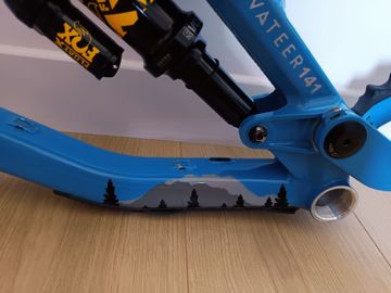 Gebrauchtes Privateer 141 Frameset 2023 Mountainbike, Blau — Bild 10 von 11