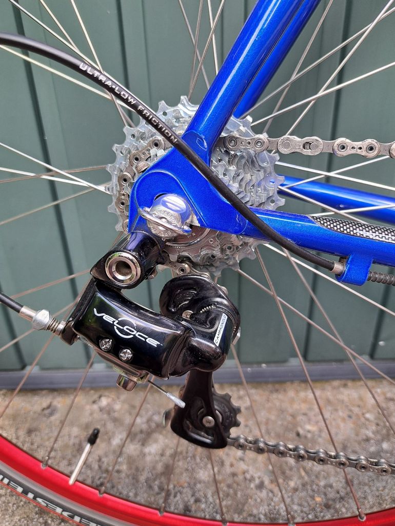 Used Pinarello Paris Campagnolo Record 1998 Road & Gravel, Blue — image 4 of 9