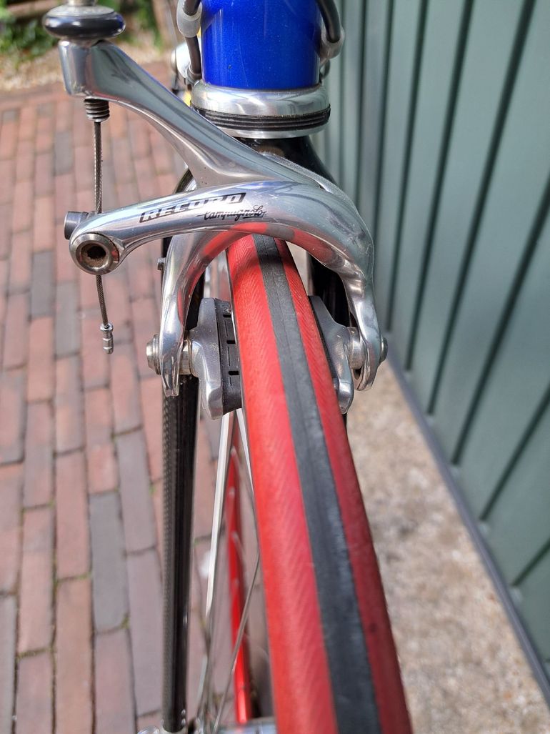 Used Pinarello Paris Campagnolo Record 1998 Road & Gravel, Blue — image 8 of 9