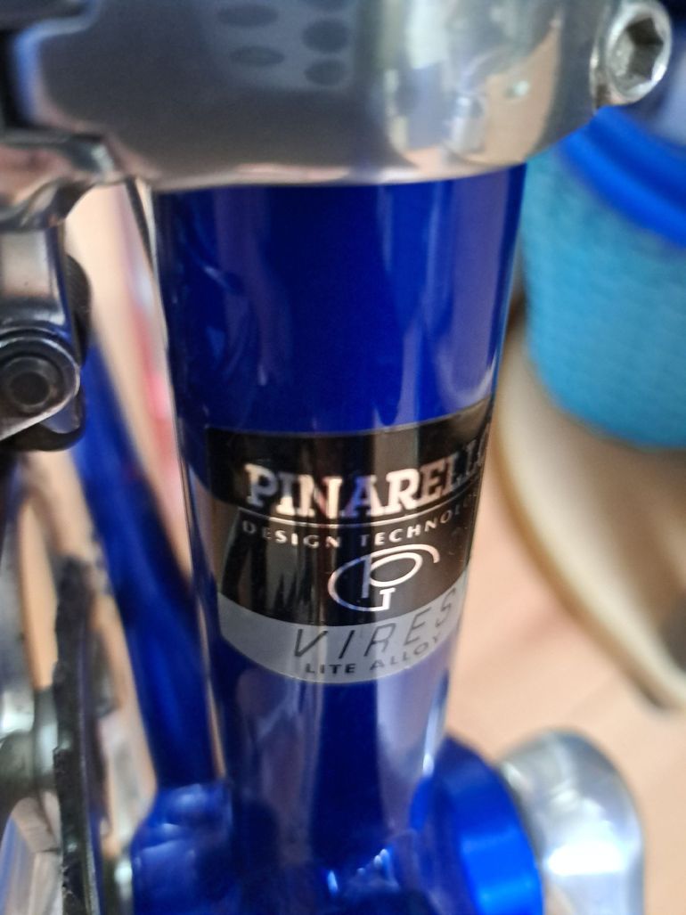 Used Pinarello Paris Campagnolo Record 1998 Road & Gravel, Blue — image 12 of 14