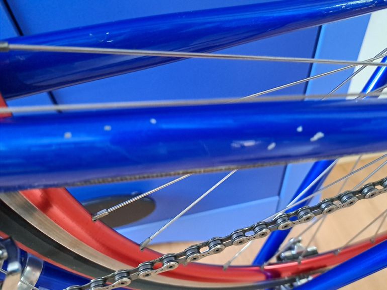 Used Pinarello Paris Campagnolo Record 1998 Road & Gravel, Blue — image 11 of 14