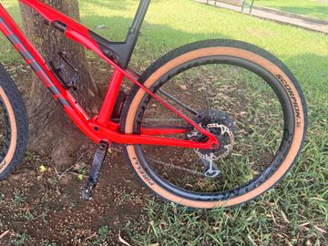 Gebrauchtes Trek Supercaliber SRAM XX1 2021 Mountainbike, Rot — Bild 7 von 8