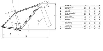 Carbon Team Ht Frameset 2025 Mountainbike d'occasion — image 7 sur 7