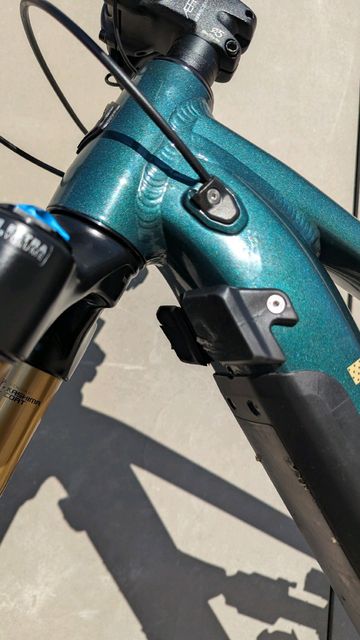 Polygon Collosus Shimano Deore XT Di2 2024 Mountainbike usato, Verde — immagine 20 di 31