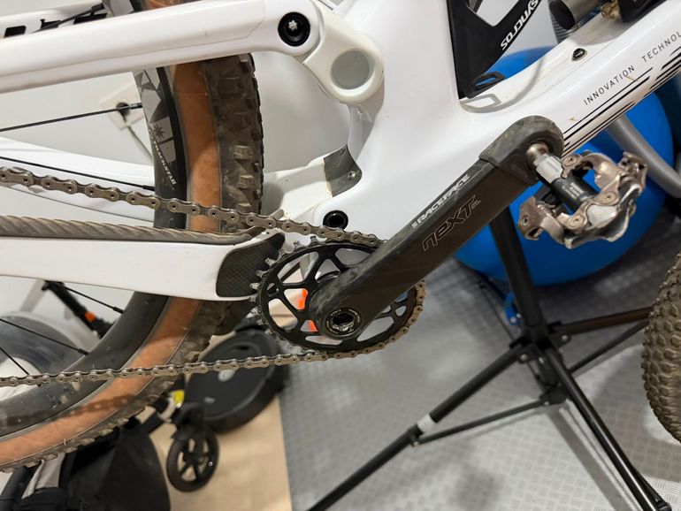 Scott Spark RC Team Issue 2022 2022 Mountainbike usato, Bianco — immagine 13 di 15