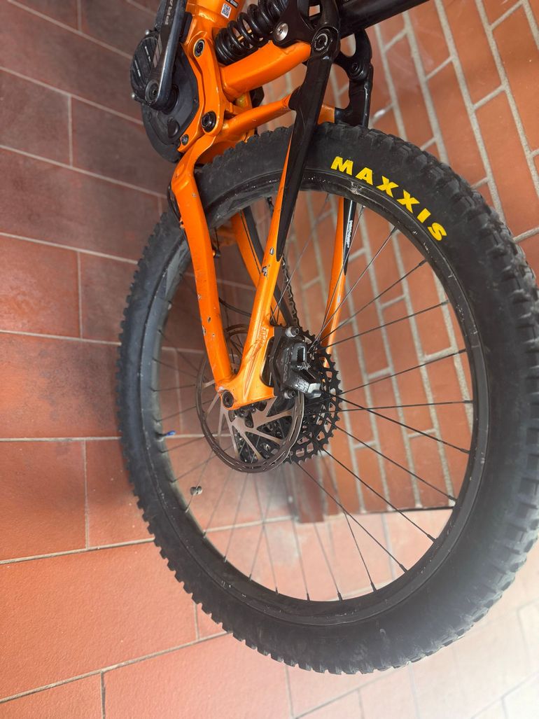 Gebrauchtes Giant Trance E+ 1 Pro 2019 2019 Mountainbike, Orange, 27.5 — Bild 5 von 11