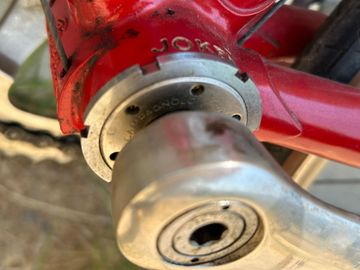 Used Joker Custom Campagnolo Record 1985 Road & Gravel, Red — image 16 of 23