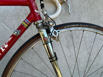 Used Joker Custom Campagnolo Record 1985 Road & Gravel, Red — image 7 of 23