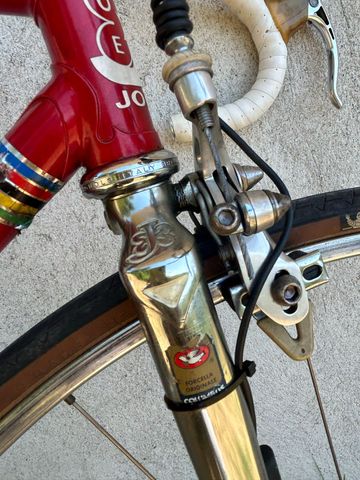 Used Joker Custom Campagnolo Record 1985 Road & Gravel, Red — image 8 of 23