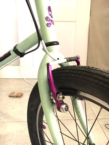 Used Mini velo Custom Shimano Tourney Urban, Green — image 4 of 8