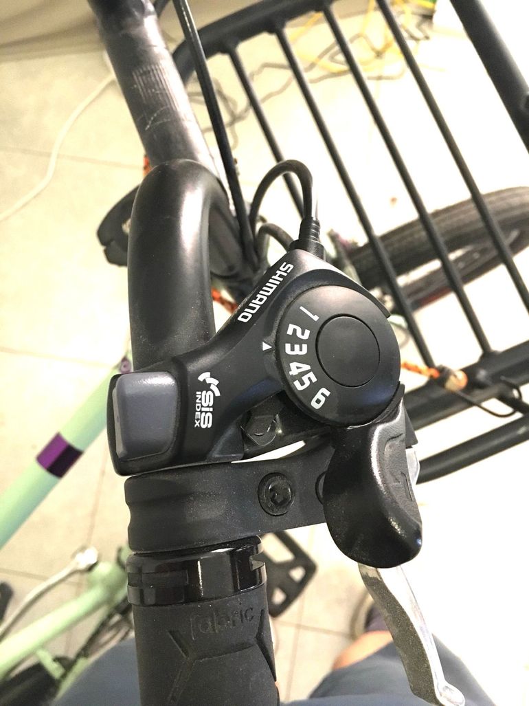 Used Mini velo Custom Shimano Tourney Urban, Green — image 7 of 8