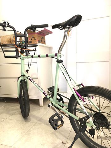 Used Mini velo Custom Shimano Tourney Urban, Green — image 8 of 8