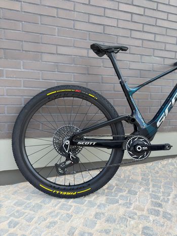 Scott Spark RC SL 2025 2025 Mountainbike usato, Blu — immagine 3 di 3