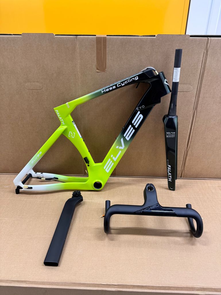 Used Elves Falath Evo + Frameset 2025 Road & Gravel, Green — image 2 of 4