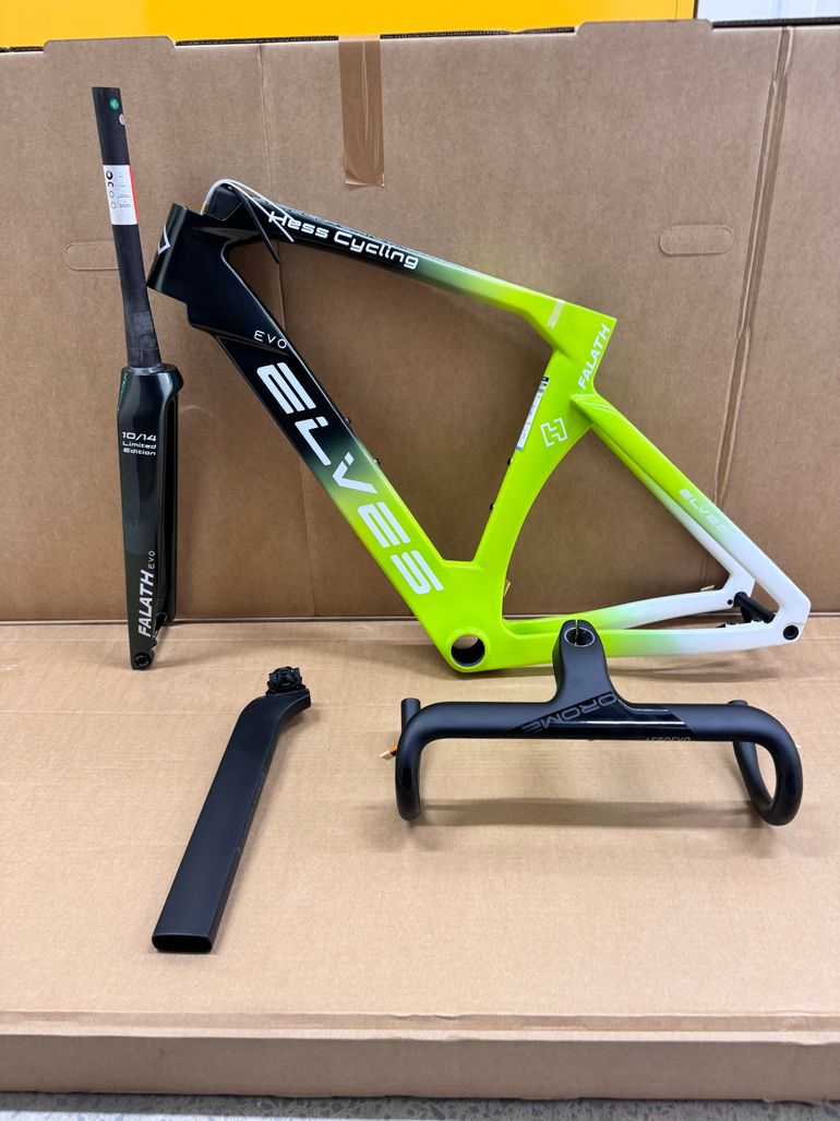 Used Elves Falath Evo + Frameset 2025 Road & Gravel, Green — image 3 of 4