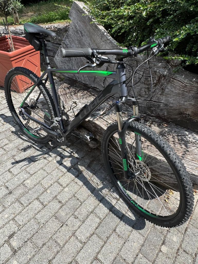 Used CUBE ANALOG 2017 2017 Mountainbike, Light Gray, 27.5, 29 — image 9 of 19
