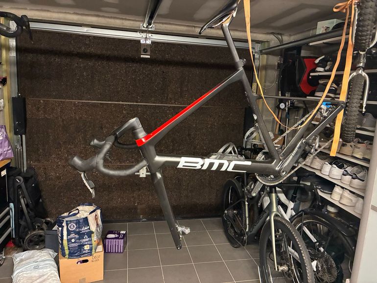 BMC Teammachine SLR01 ONE 2021 Frameset 2021 Road & Gravel usato, Nero — immagine 6 di 11
