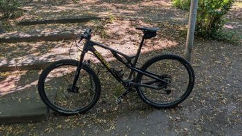 Used ROCKRIDER 29 inch Full Suspension Carbon Mountain Bike XC 500 2023 2023 MTB