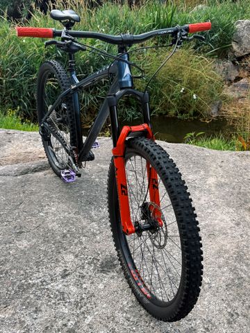 Used Vitus Sentier VR 29 2021 Mountainbike, Blue — image 2 of 15