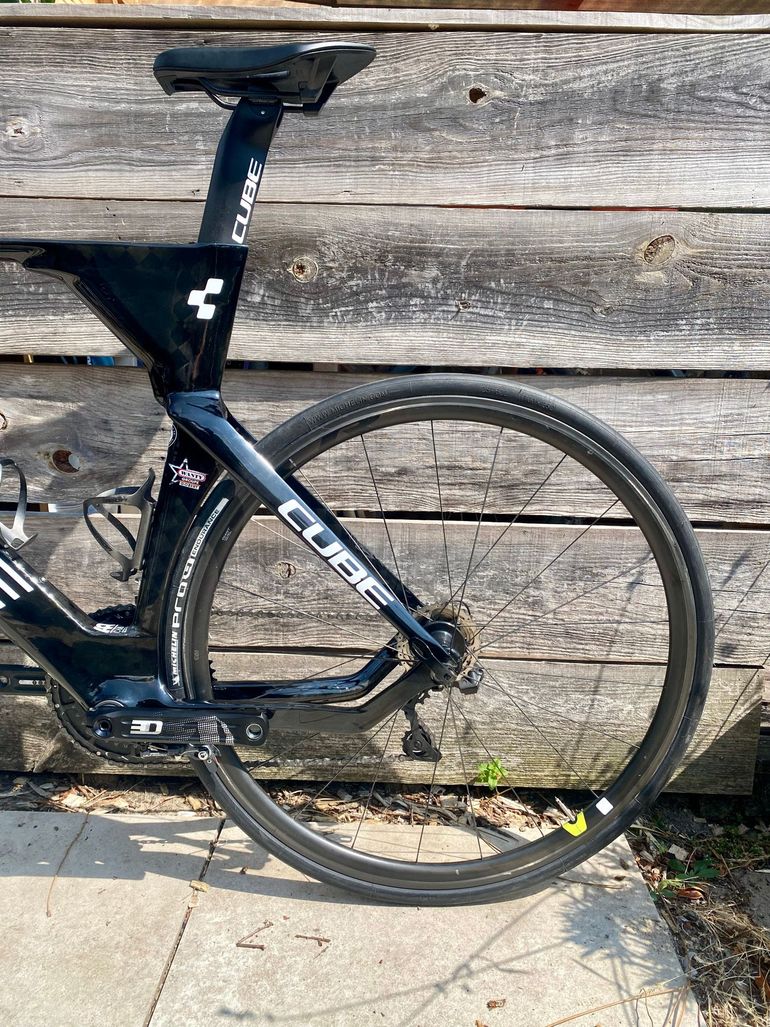 CUBE AERIUM C:68 SL 2017 2017 Road & Gravel usato, Nero — immagine 8 di 14