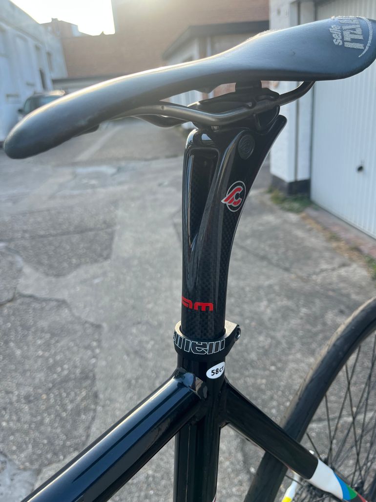 Cinelli Vigorelli Caleido 2015 Urban usato, Bianco — immagine 12 di 15
