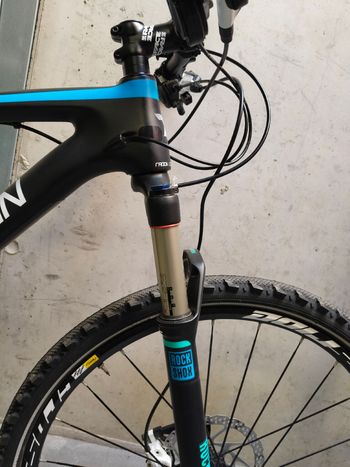 Gebrauchtes Radon Black Sin Shimano Deore XT 2016 Mountainbike, Blau — Bild 5 von 11