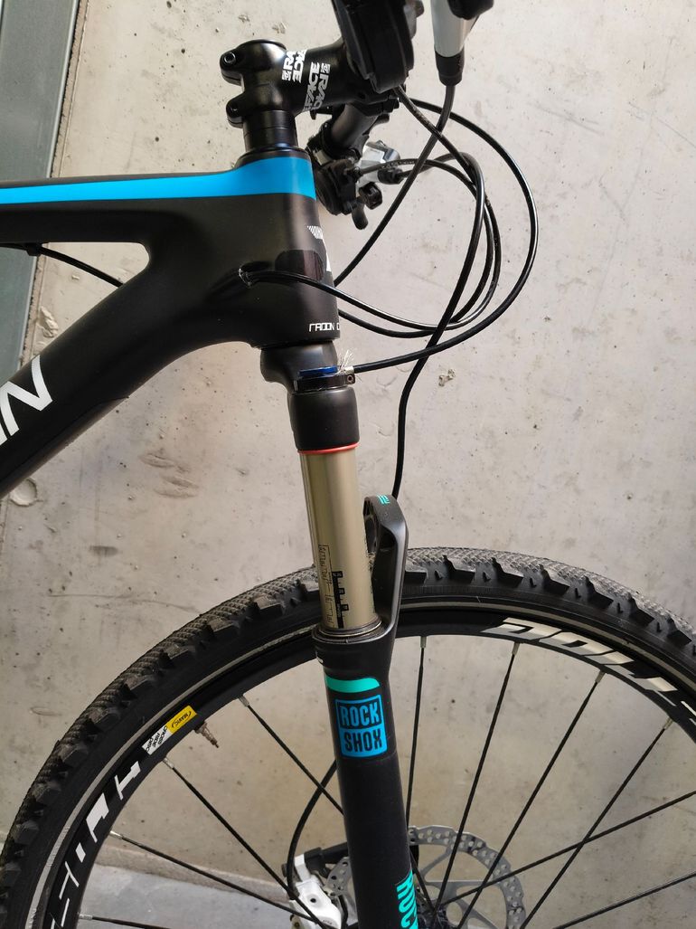 Gebrauchtes Radon Black Sin Shimano Deore XT 2016 Mountainbike, Blau — Bild 5 von 11