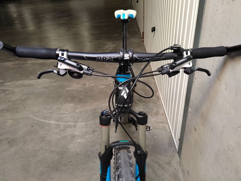 Gebrauchtes Radon Black Sin Shimano Deore XT 2016 Mountainbike, Blau — Bild 7 von 11