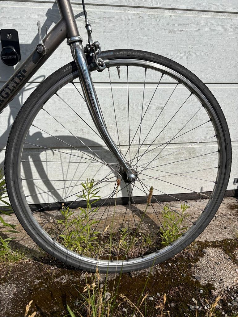 Battaglin Stahlrahmen Urban usato, Grigio chiaro — immagine 5 di 9