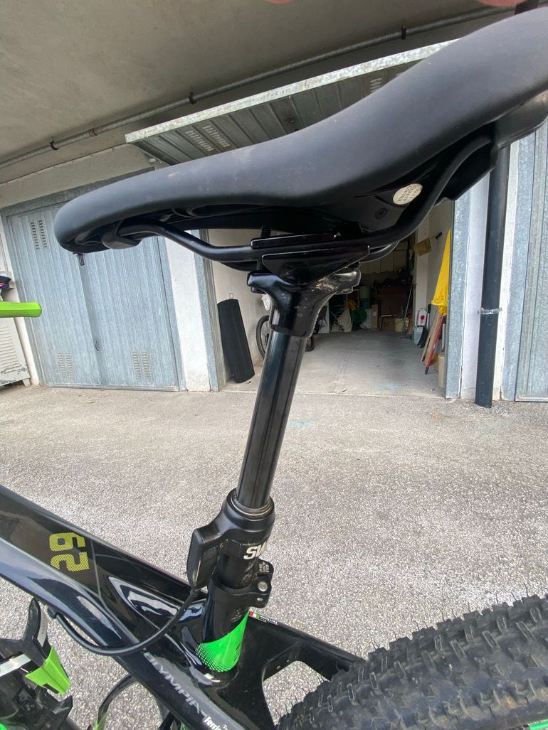 Olympia Custom Shimano Deore XT 2021 Mountainbike usato, Nero — immagine 4 di 8