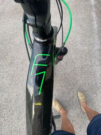 Olympia Custom Shimano Deore XT 2021 Mountainbike usato, Nero — immagine 8 di 8