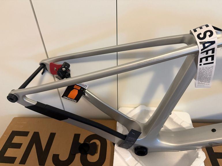 Used Canyon Exceed CF 9 AXS 2025 Frameset 2025 Mountainbike, Light Gray, 29 — image 3 of 46