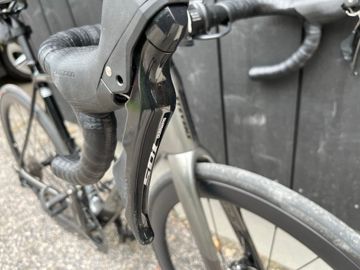 Used Stevens Izoard Disc 2023 2023 Road & Gravel, Light Gray — image 9 of 10